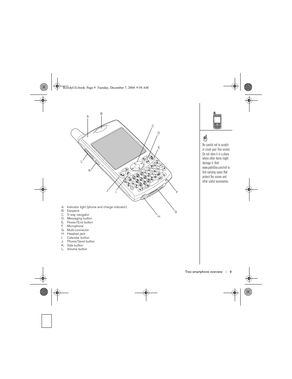 Palm TREOTM 650 User Manual | Page 11 / 208