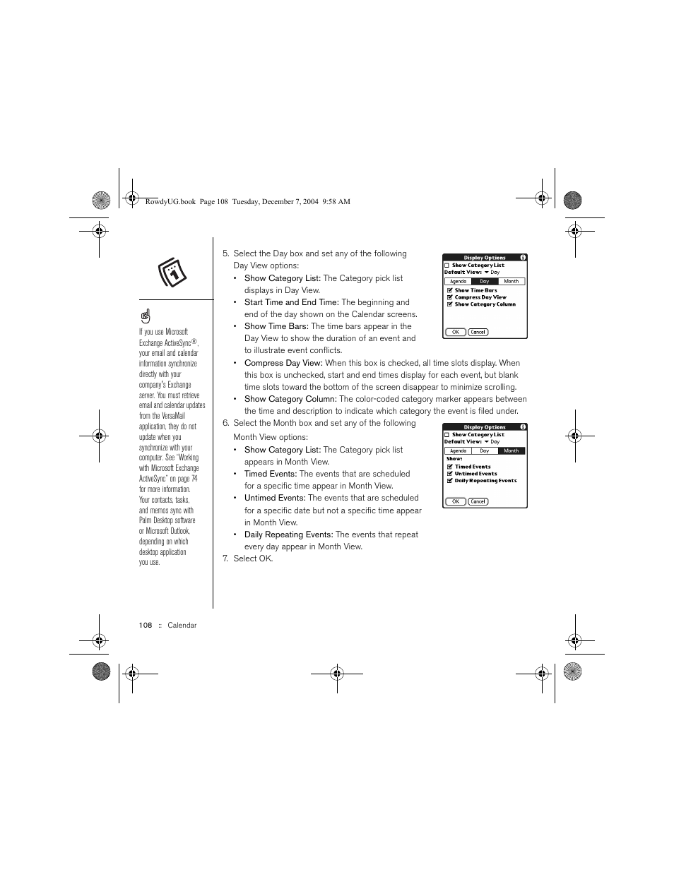 Palm TREOTM 650 User Manual | Page 110 / 208