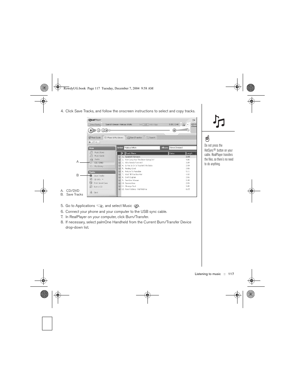 Palm TREOTM 650 User Manual | Page 119 / 208