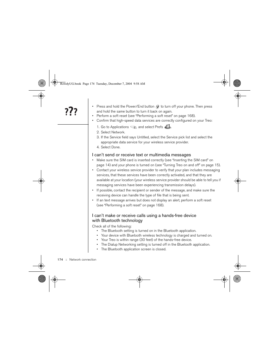 Palm TREOTM 650 User Manual | Page 176 / 208