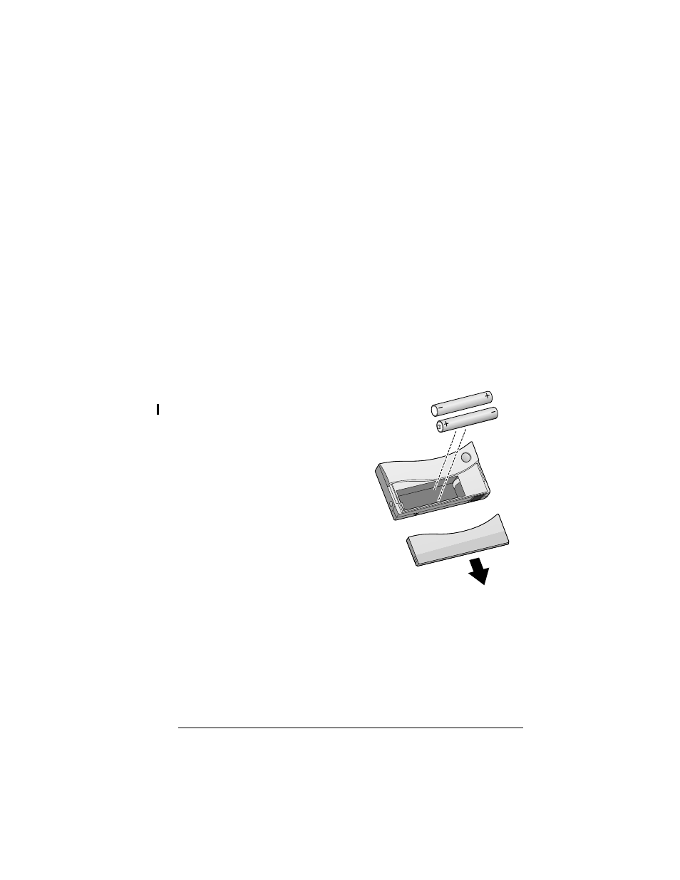 Chapter 2, Setting up and using your palm modem® accessory, Installing the batteries | Replacing batteries, Setting up and using your palm modem, Accessory | Palm Handbook User Manual | Page 7 / 20