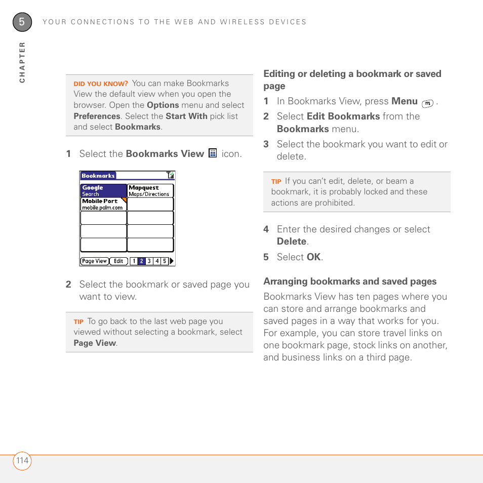 Palm 680 User Manual | Page 120 / 312