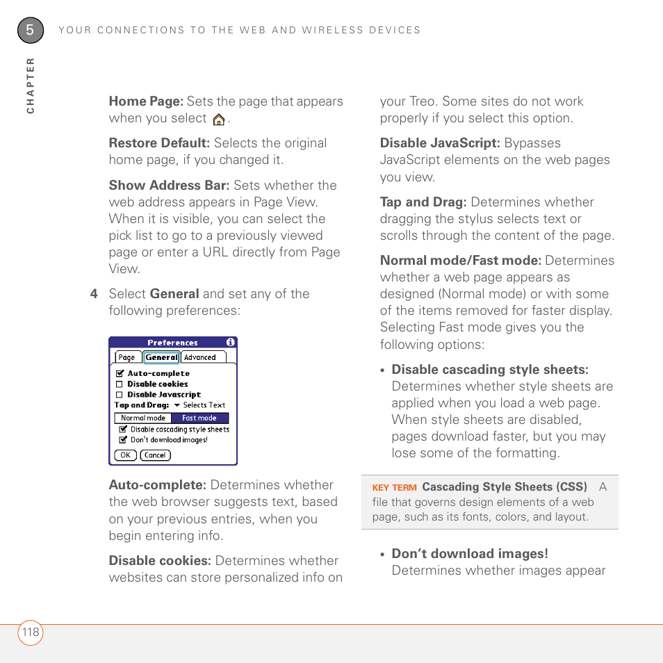 Palm 680 User Manual | Page 124 / 312