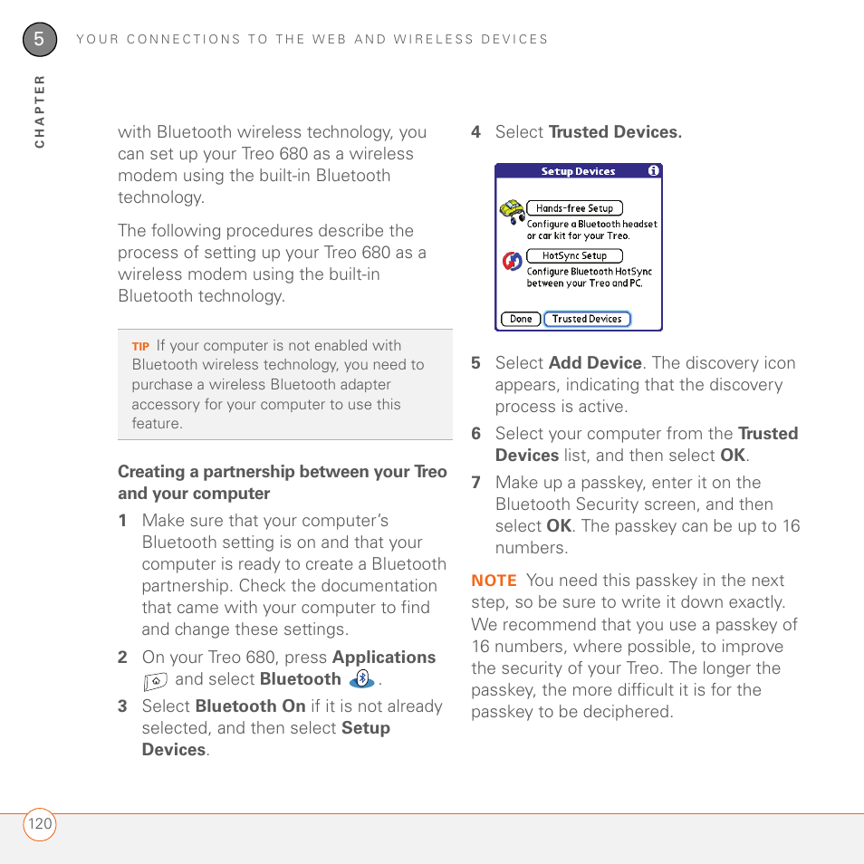 Palm 680 User Manual | Page 126 / 312