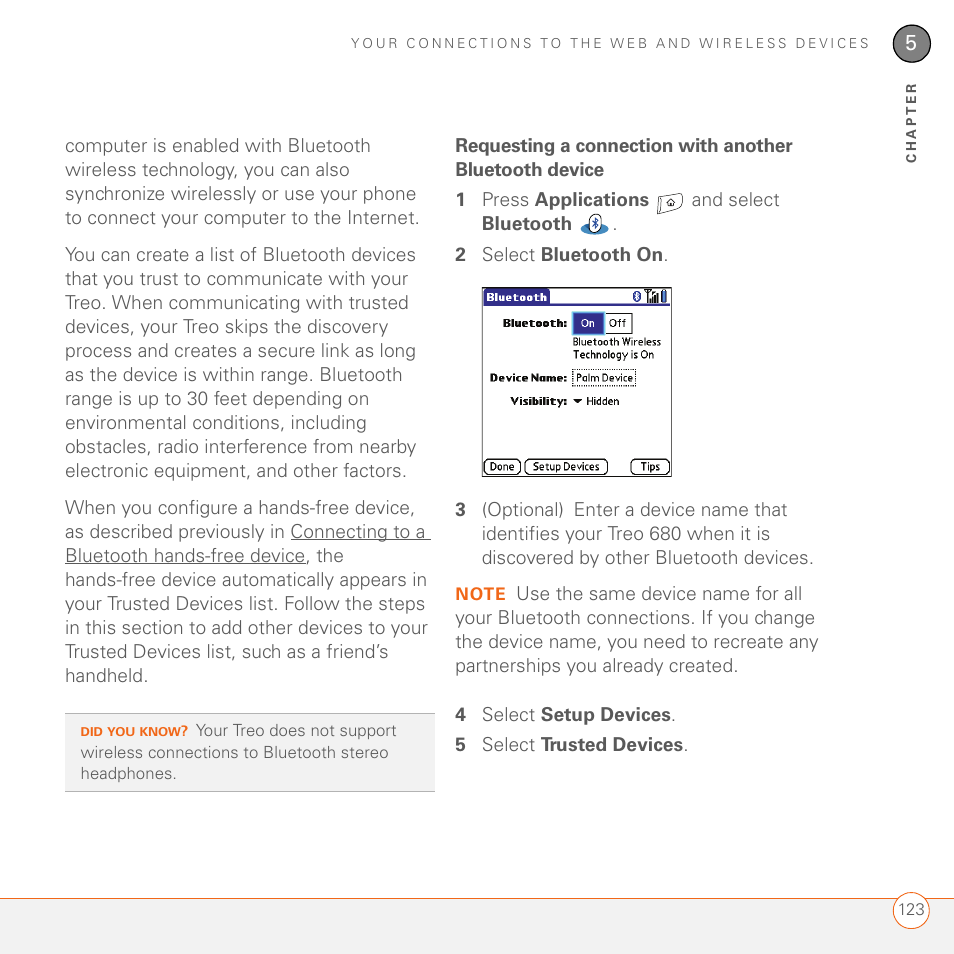 Palm 680 User Manual | Page 129 / 312