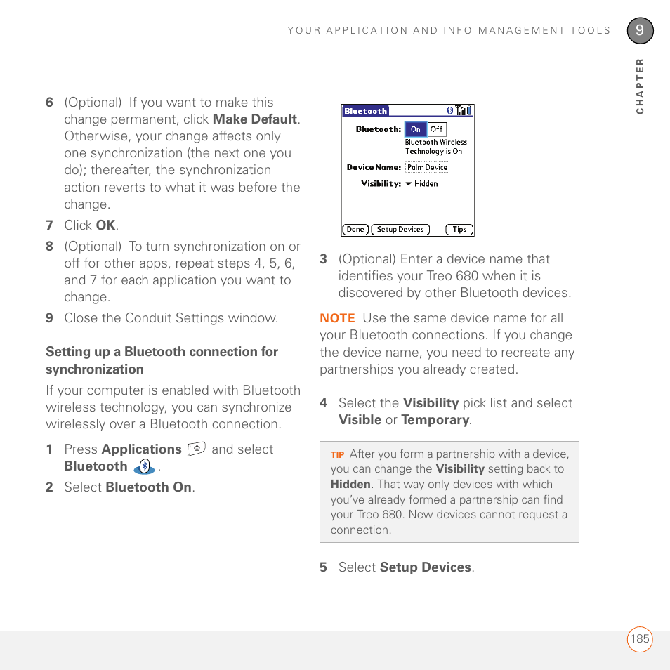 Palm 680 User Manual | Page 191 / 312