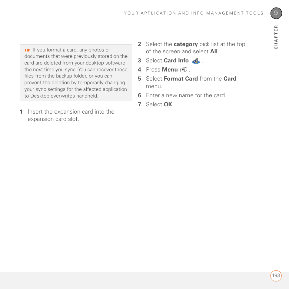 Palm 680 User Manual | Page 199 / 312