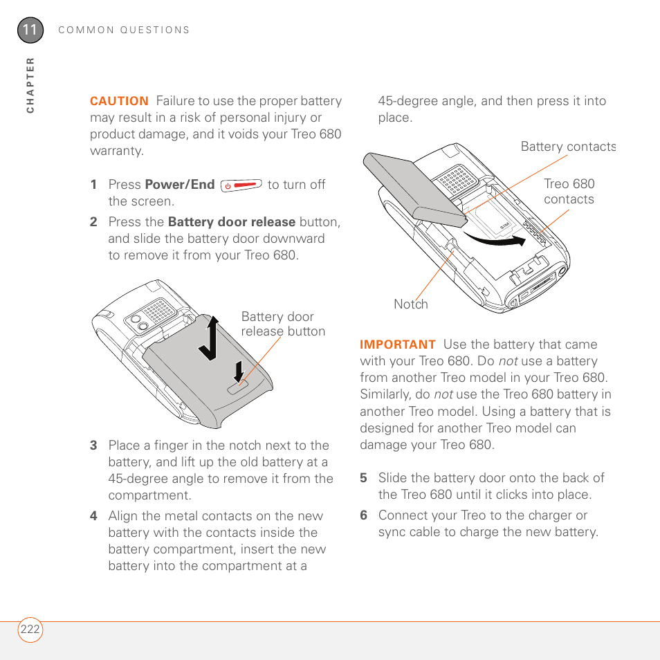 Palm 680 User Manual | Page 228 / 312