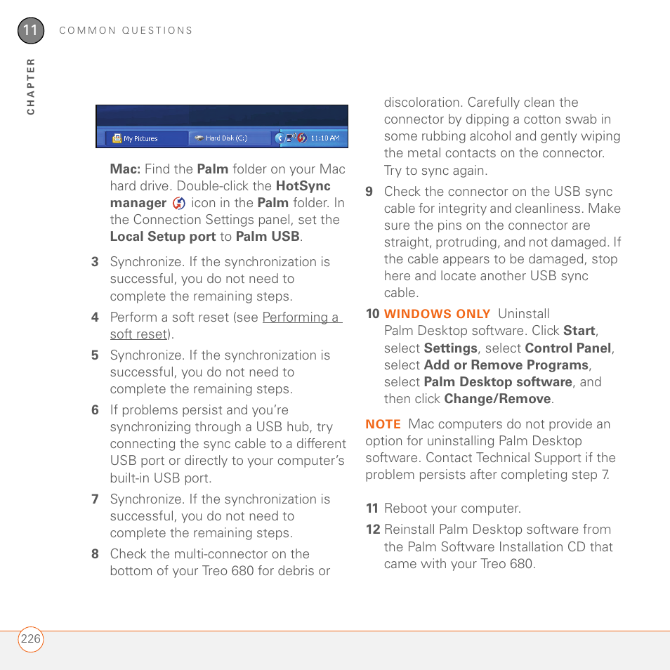 Palm 680 User Manual | Page 232 / 312