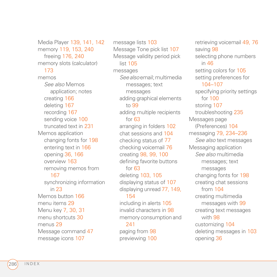 Palm 680 User Manual | Page 292 / 312