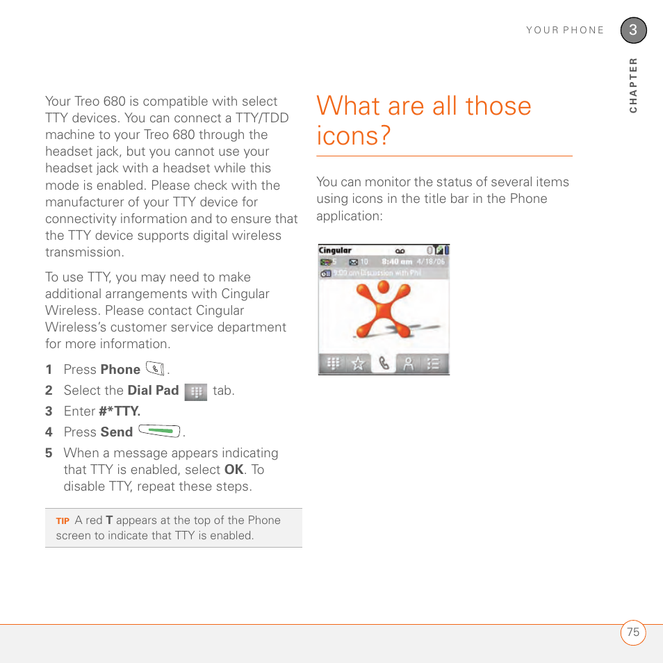 What are all those icons | Palm 680 User Manual | Page 81 / 312