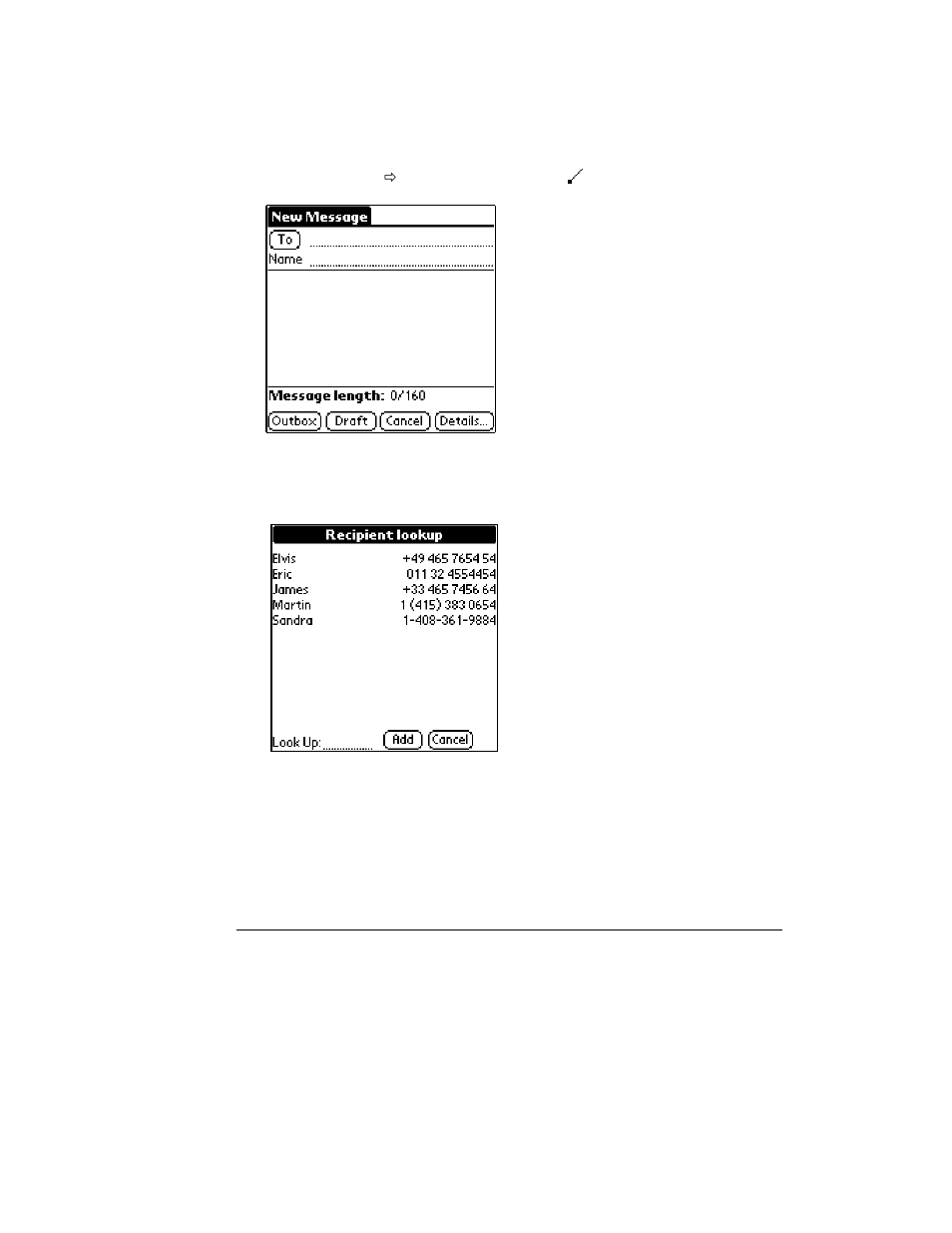 Palm HandPHONE SMS User Manual | Page 13 / 21