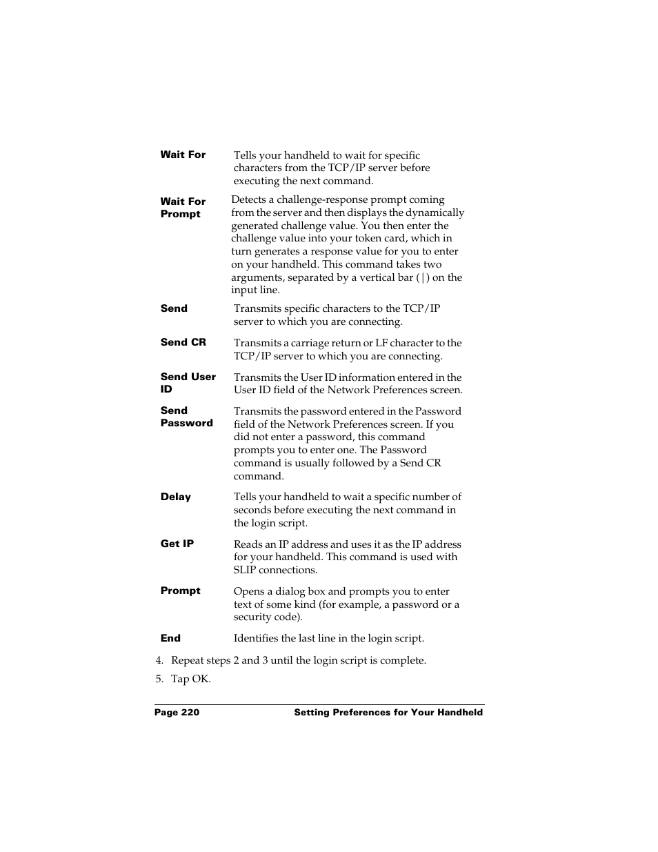 Palm Handhelds m500 User Manual | Page 230 / 286