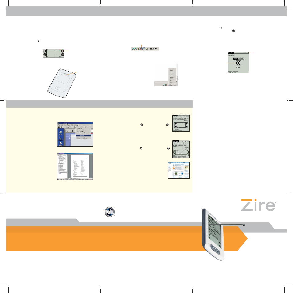 Read this first, Troubleshooting learn more about your handheld | Palm Zire User Manual | Page 2 / 2