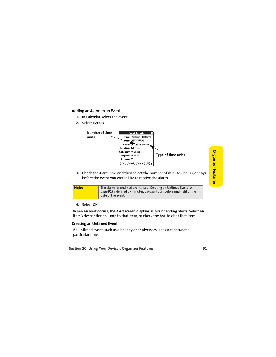 Palm 650 User Manual | Page 103 / 388