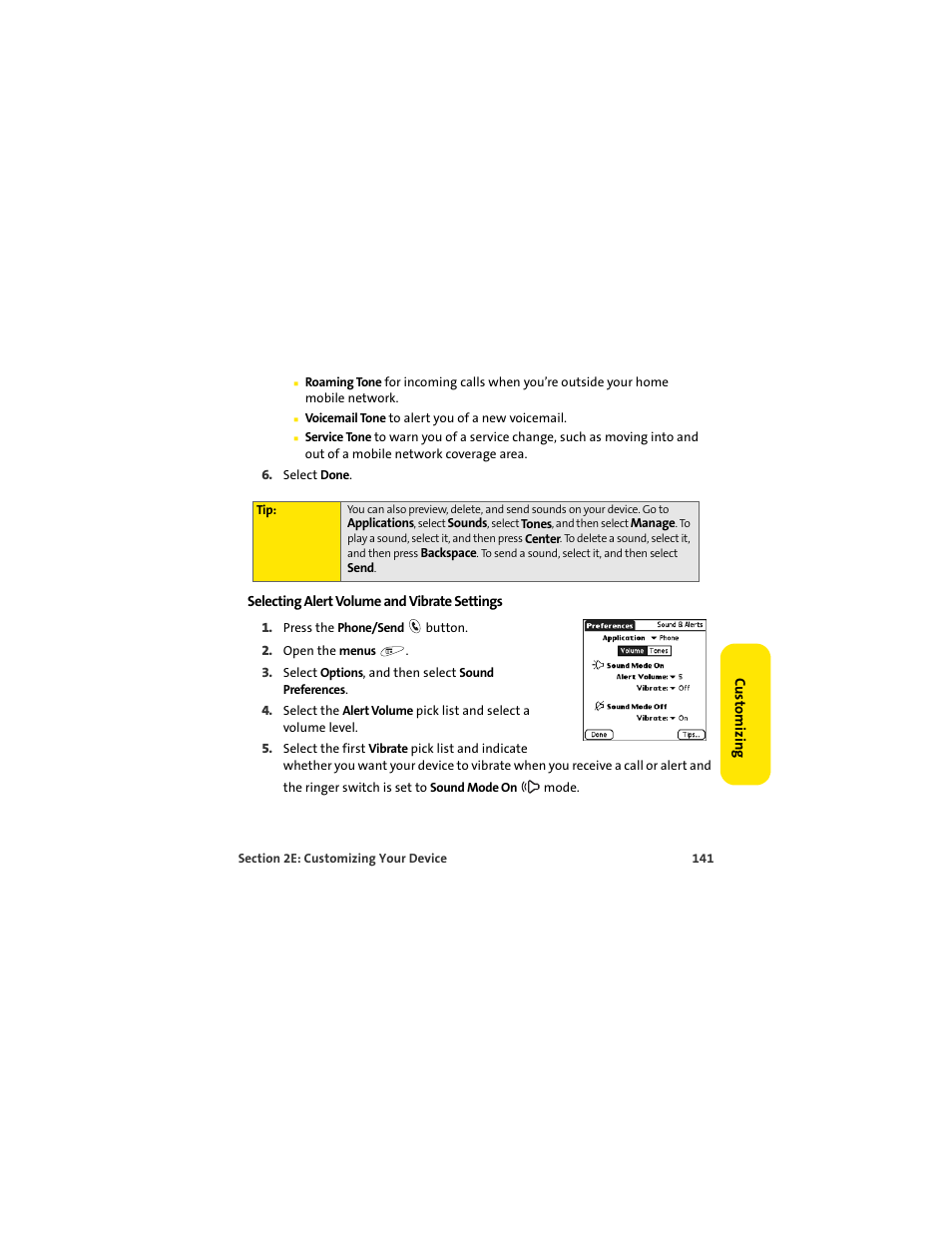 Palm 650 User Manual | Page 153 / 388