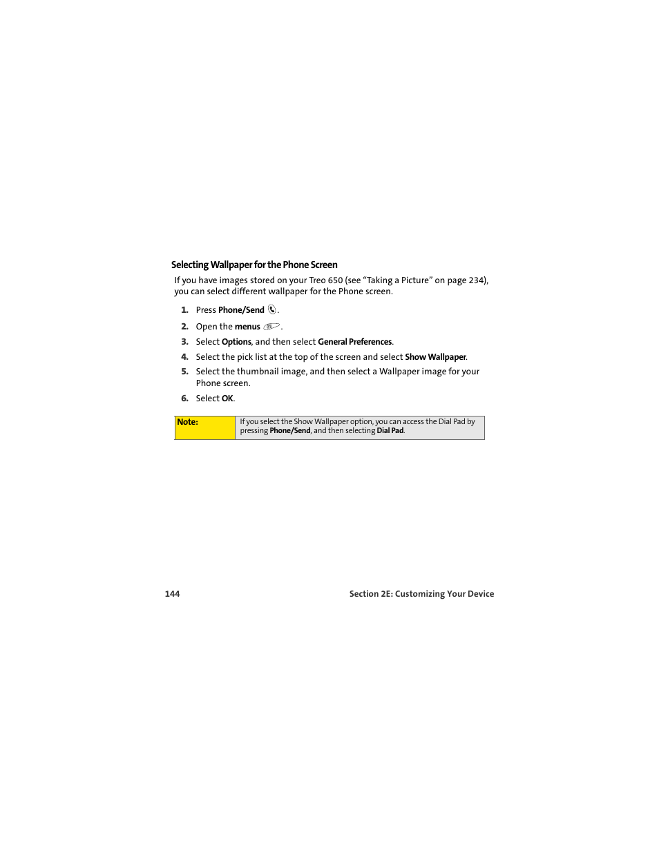 Palm 650 User Manual | Page 156 / 388