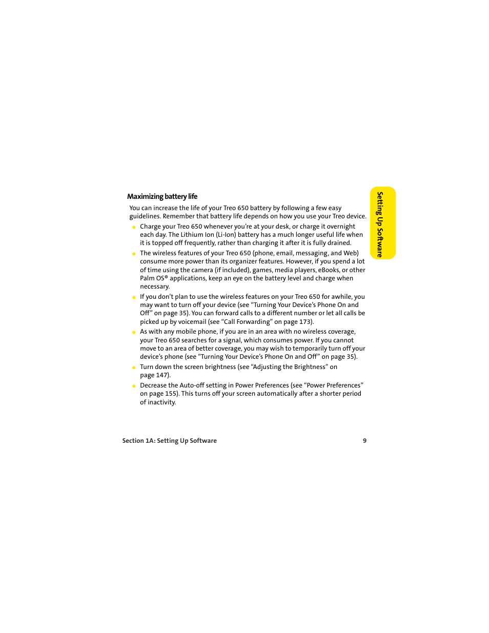 Palm 650 User Manual | Page 21 / 388