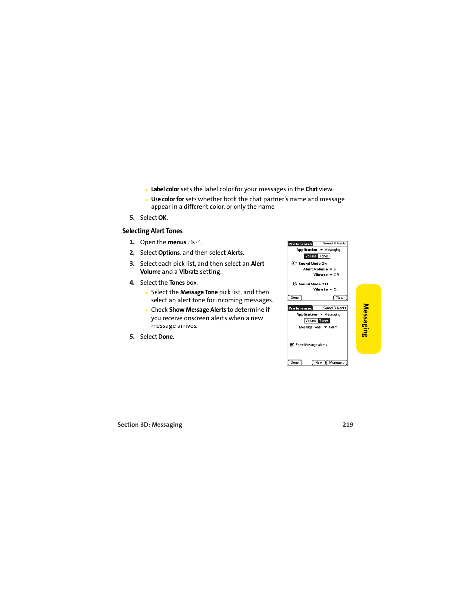 Palm 650 User Manual | Page 231 / 388