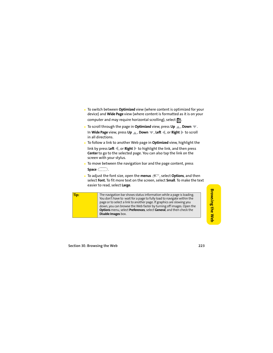 Palm 650 User Manual | Page 235 / 388