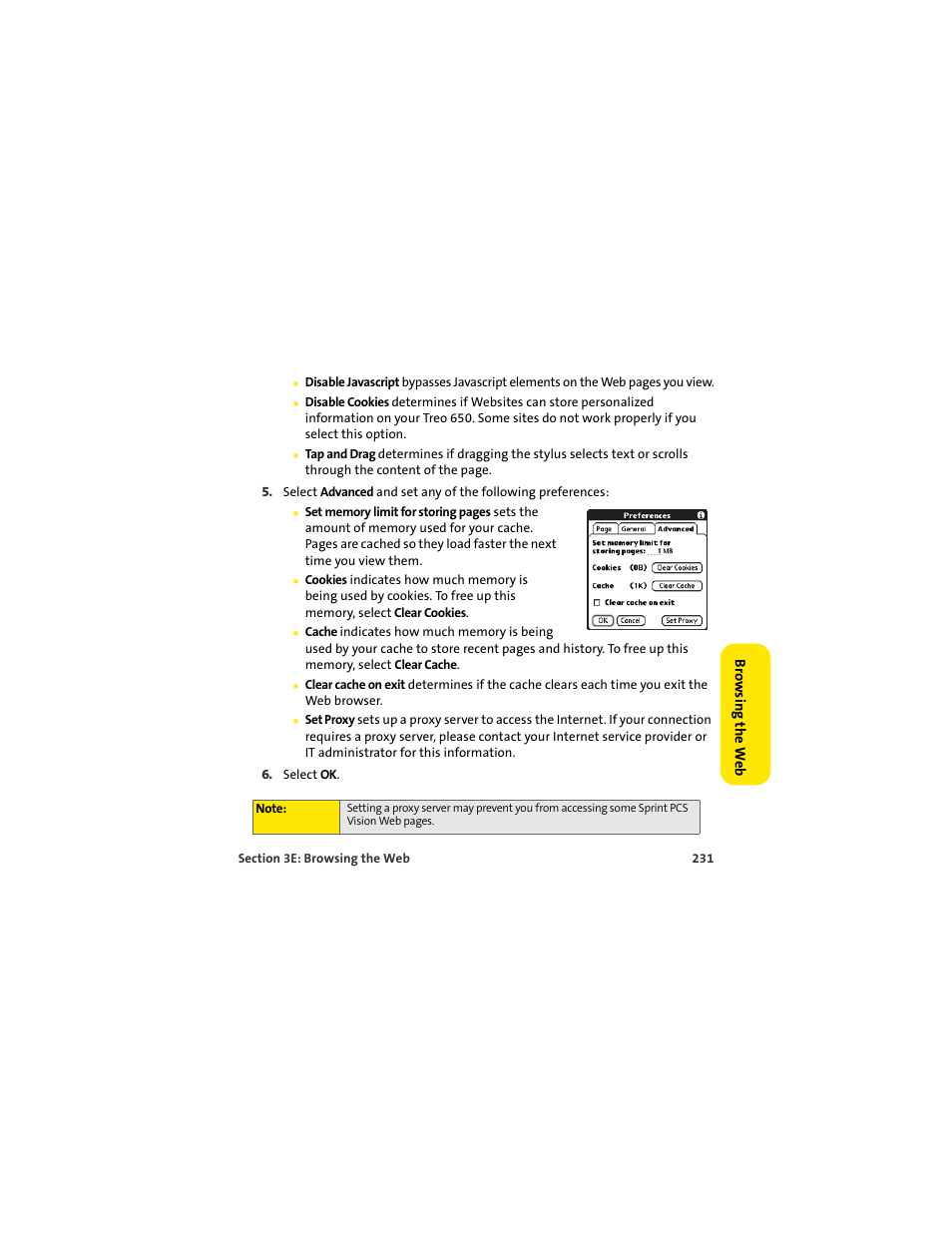 Palm 650 User Manual | Page 243 / 388