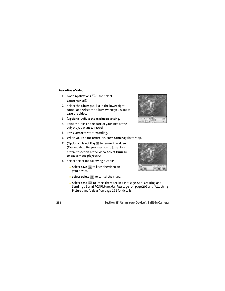 Palm 650 User Manual | Page 248 / 388
