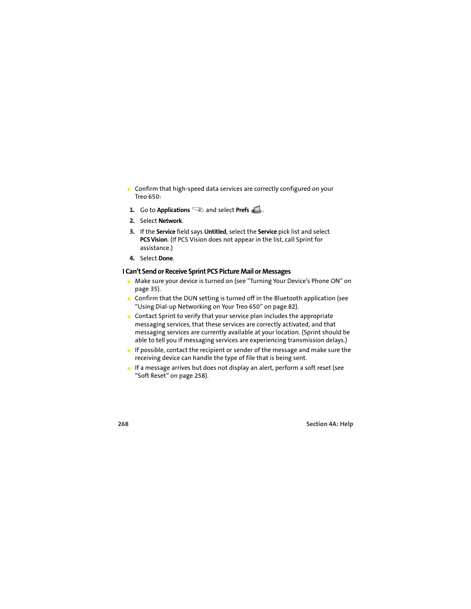 Palm 650 User Manual | Page 280 / 388
