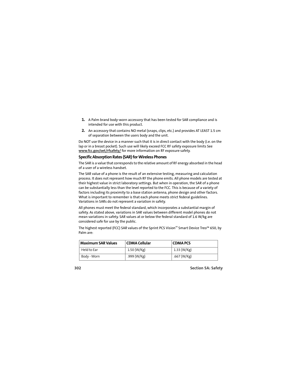 Palm 650 User Manual | Page 314 / 388