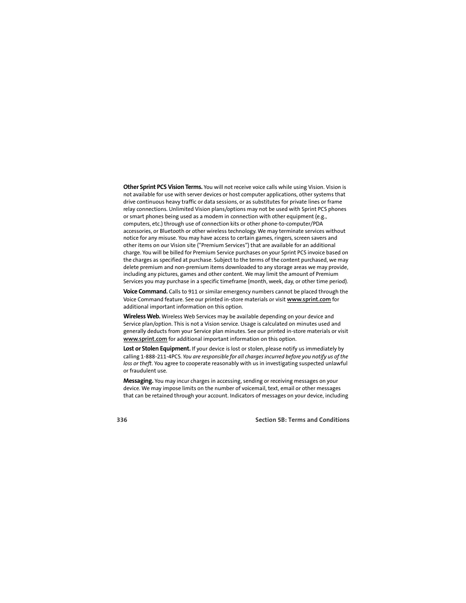 Palm 650 User Manual | Page 348 / 388