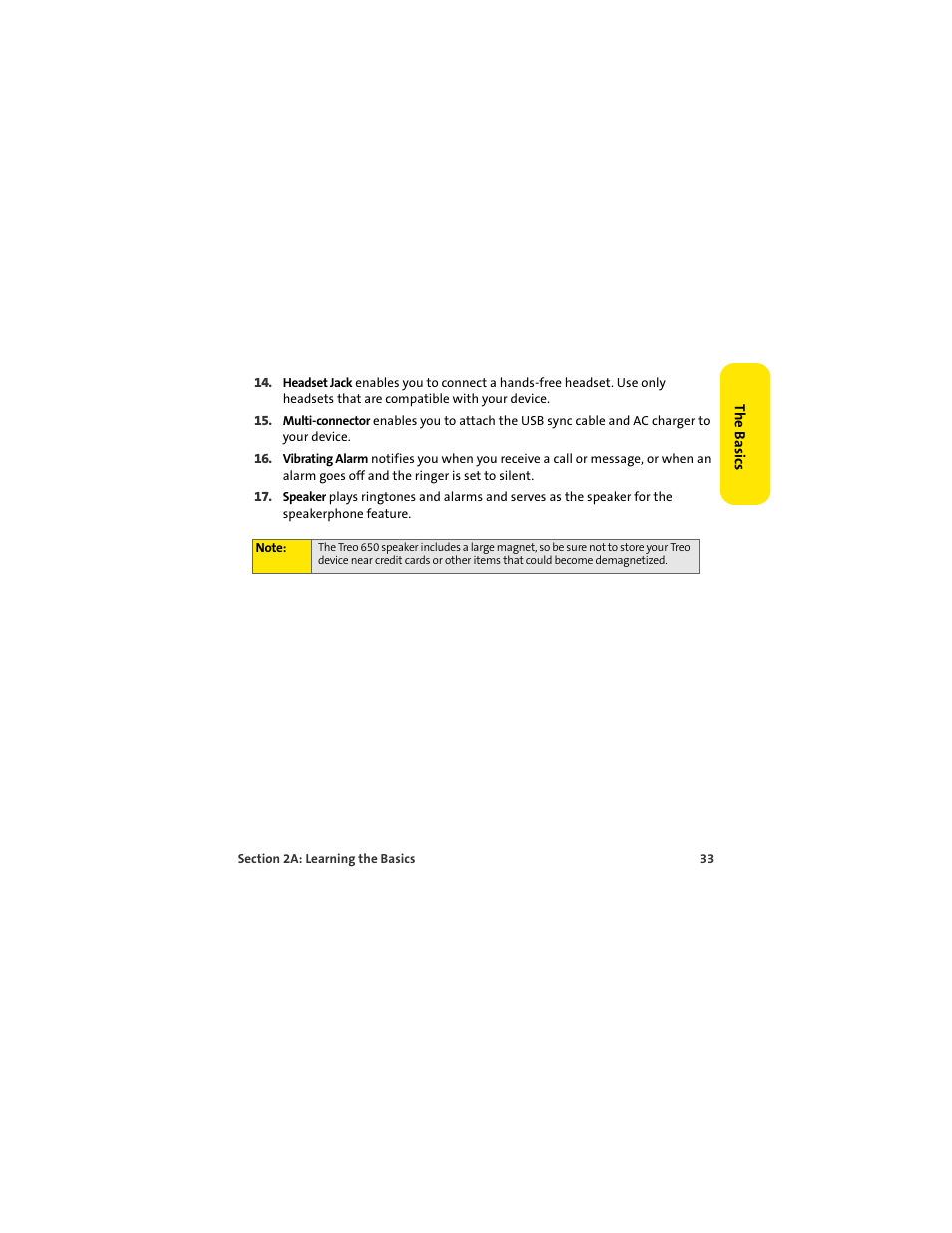 Palm 650 User Manual | Page 45 / 388