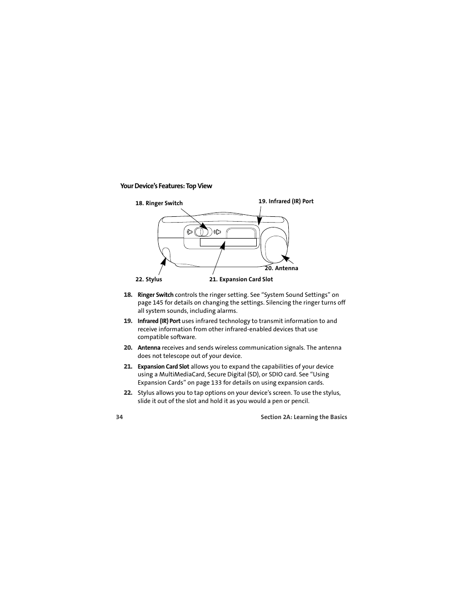 Palm 650 User Manual | Page 46 / 388