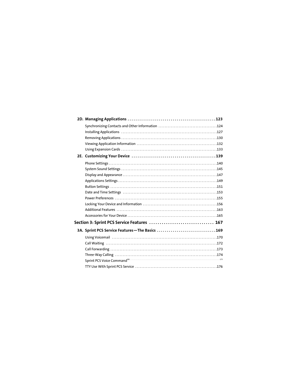 Palm 650 User Manual | Page 5 / 388