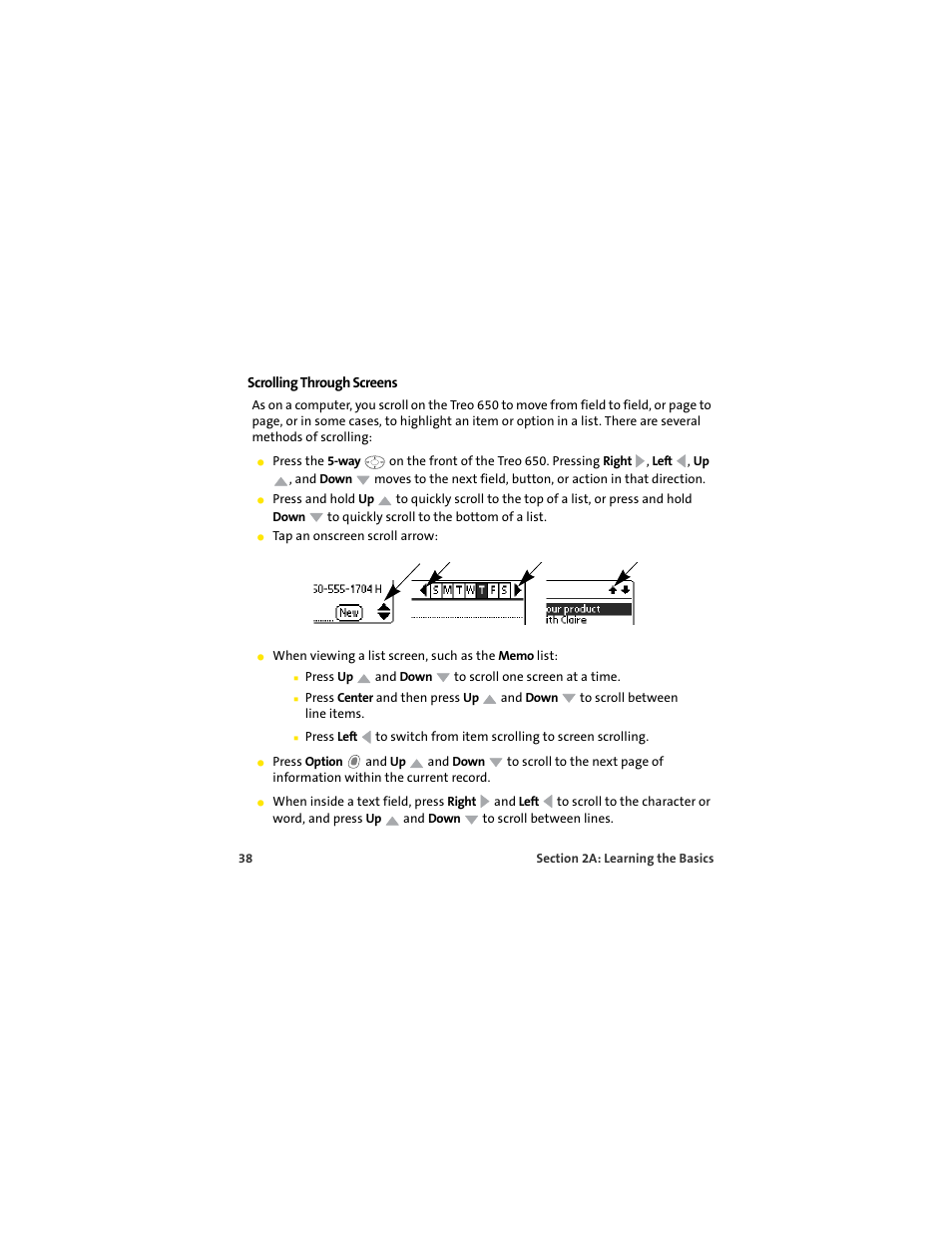 Palm 650 User Manual | Page 50 / 388