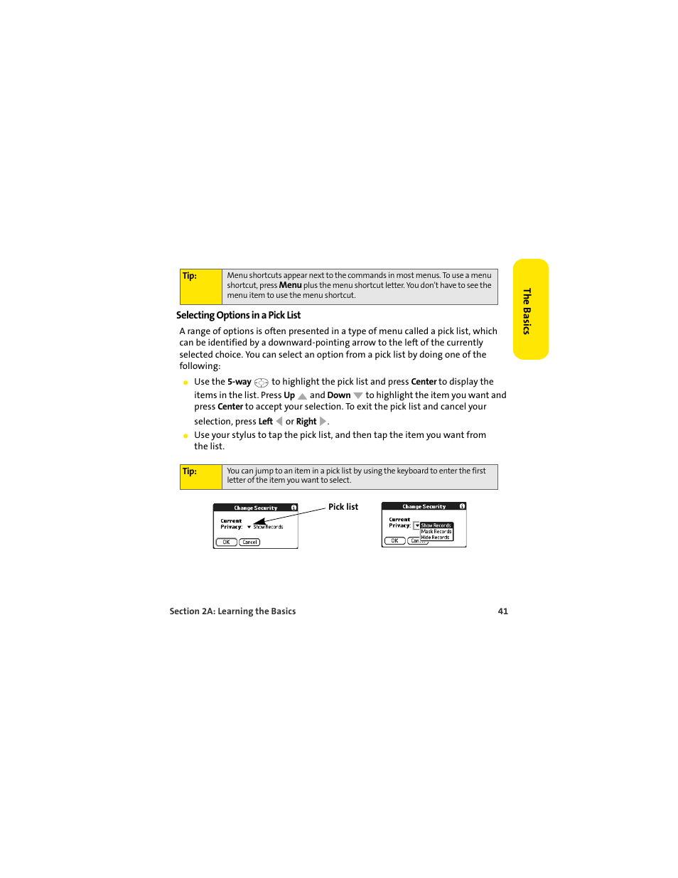 Palm 650 User Manual | Page 53 / 388