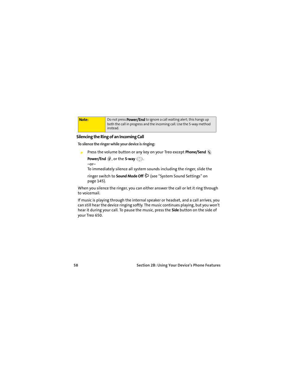 Palm 650 User Manual | Page 70 / 388