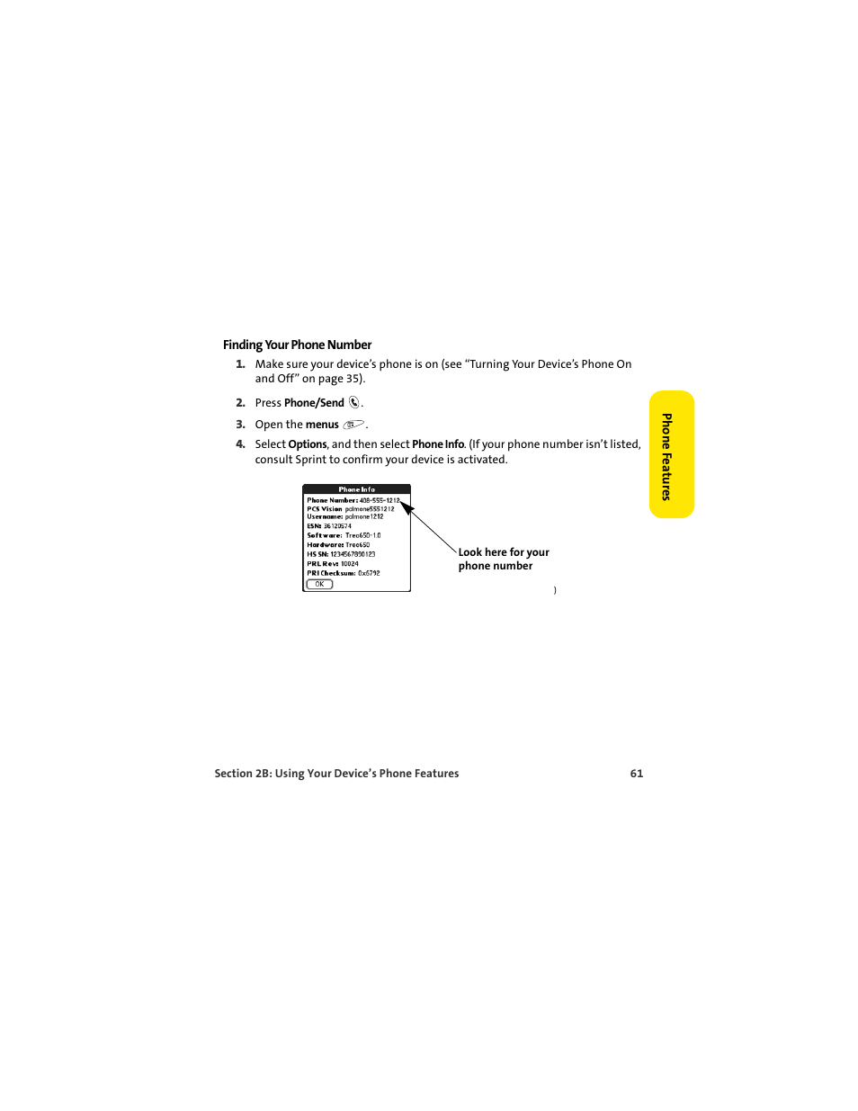 Palm 650 User Manual | Page 73 / 388