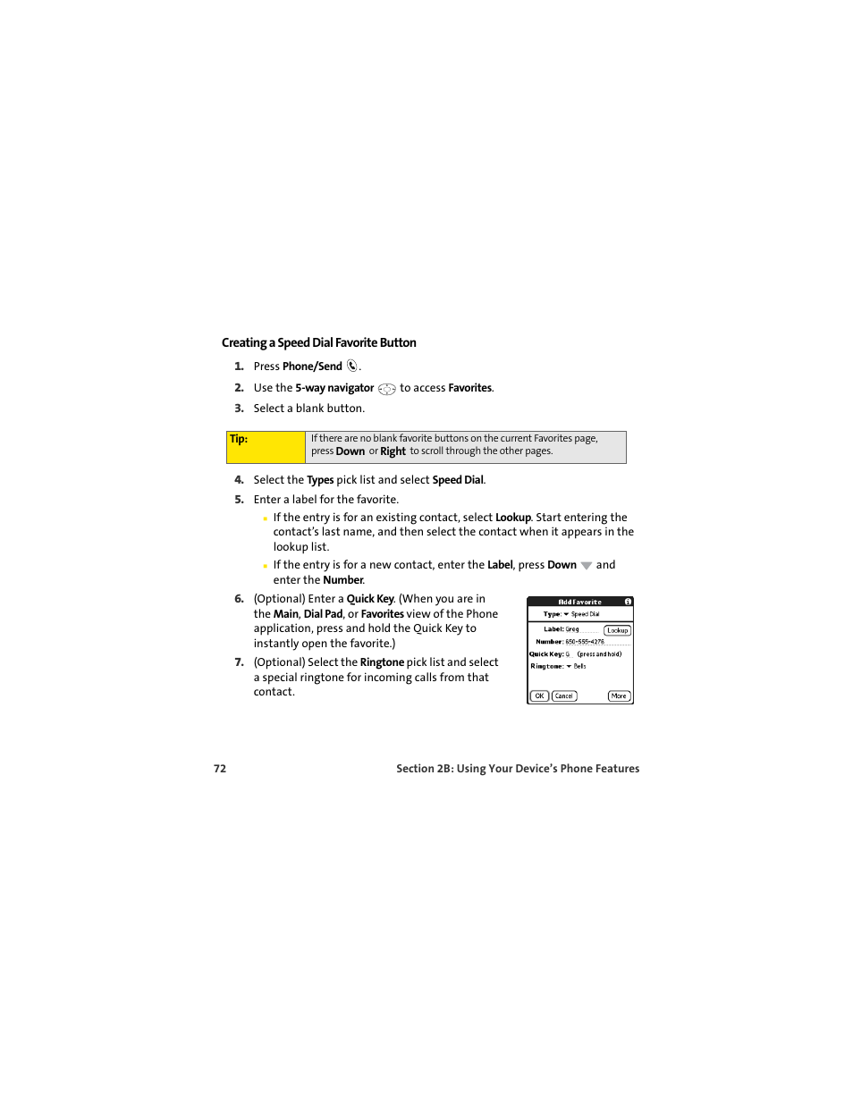 Palm 650 User Manual | Page 84 / 388