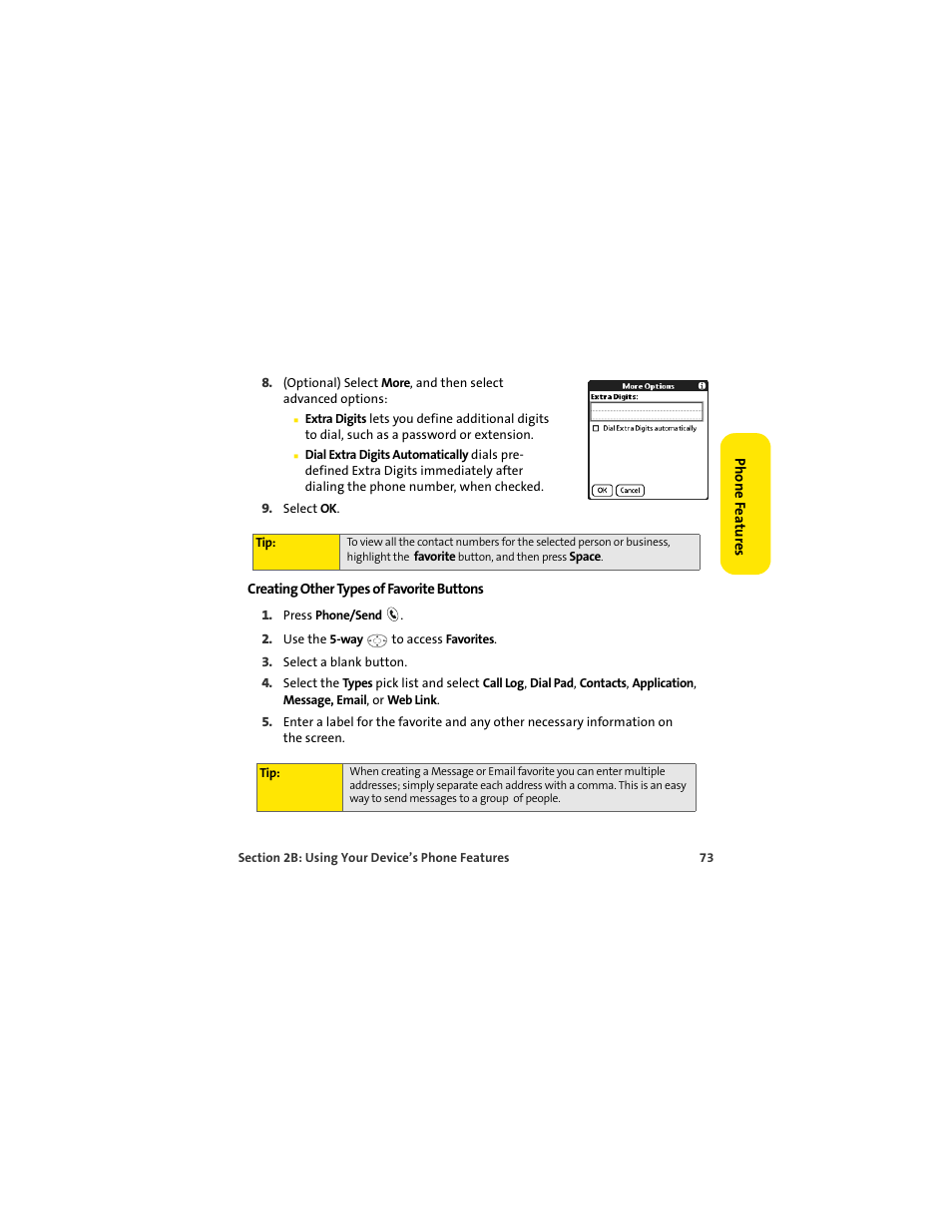 Palm 650 User Manual | Page 85 / 388