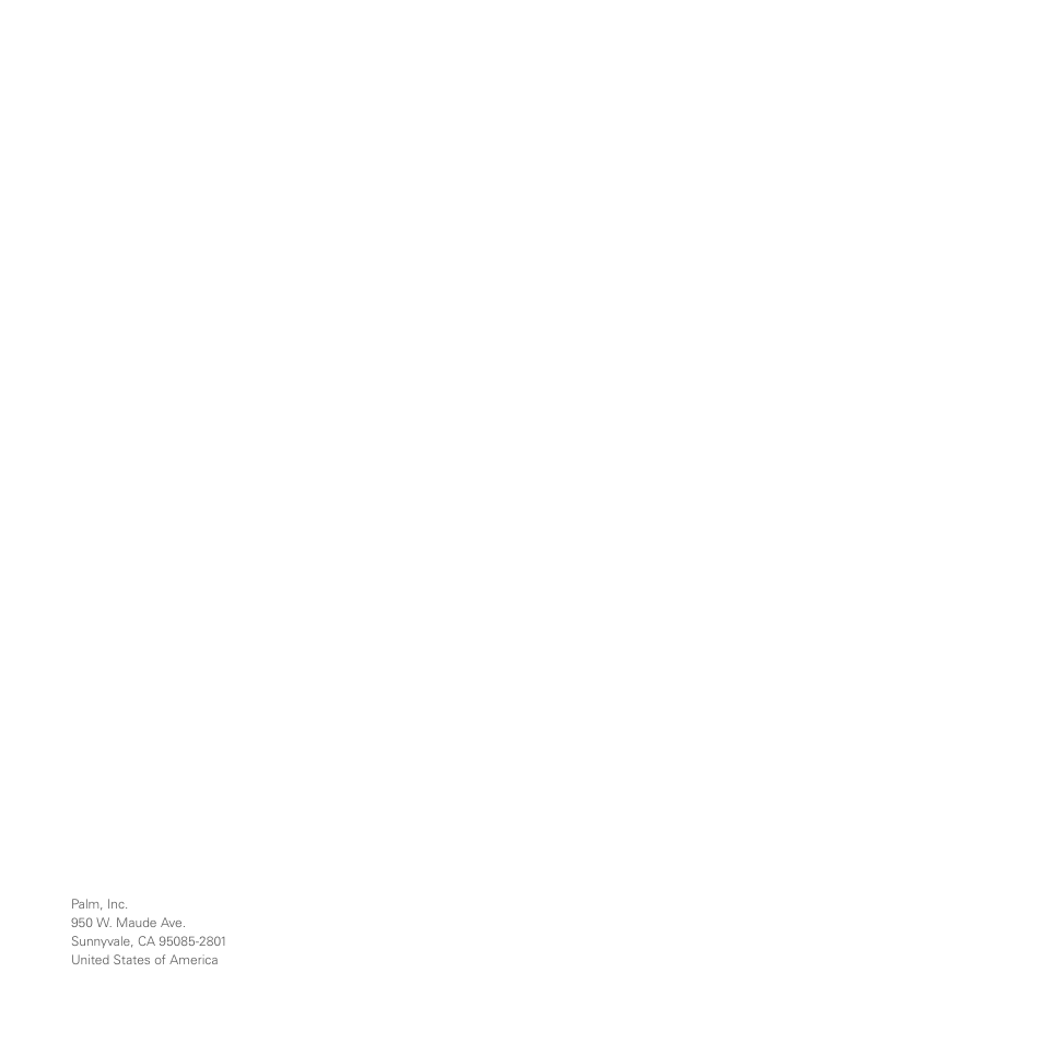 Palm Series 3 User Manual | Page 28 / 28