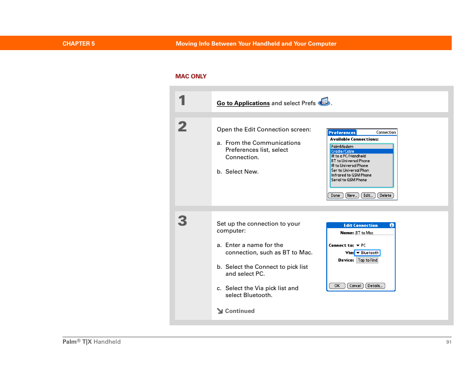 Palm TX User Manual | Page 113 / 690
