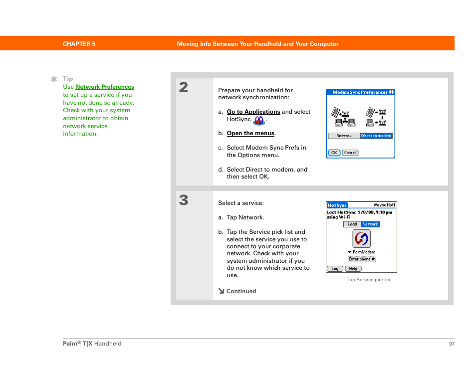Palm TX User Manual | Page 119 / 690
