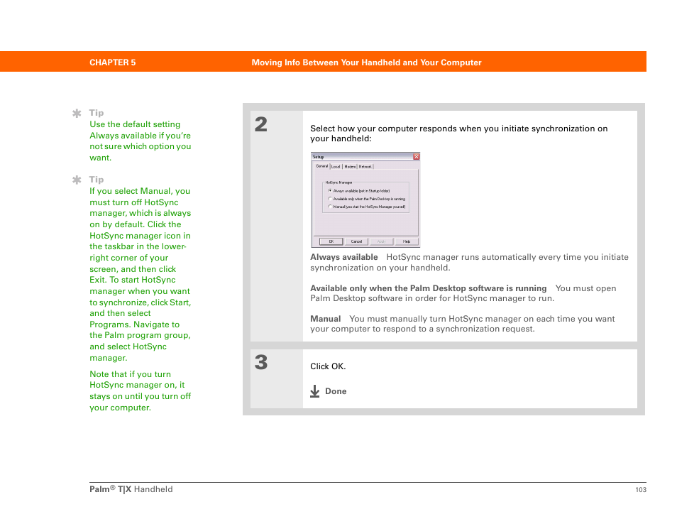 Palm TX User Manual | Page 125 / 690