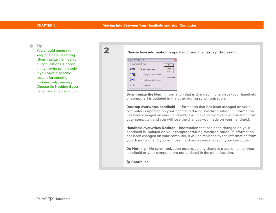 Palm TX User Manual | Page 129 / 690