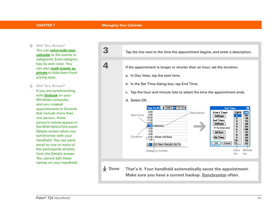 Palm TX User Manual | Page 173 / 690