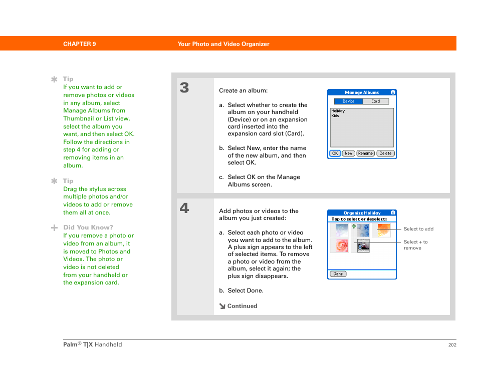 Palm TX User Manual | Page 224 / 690