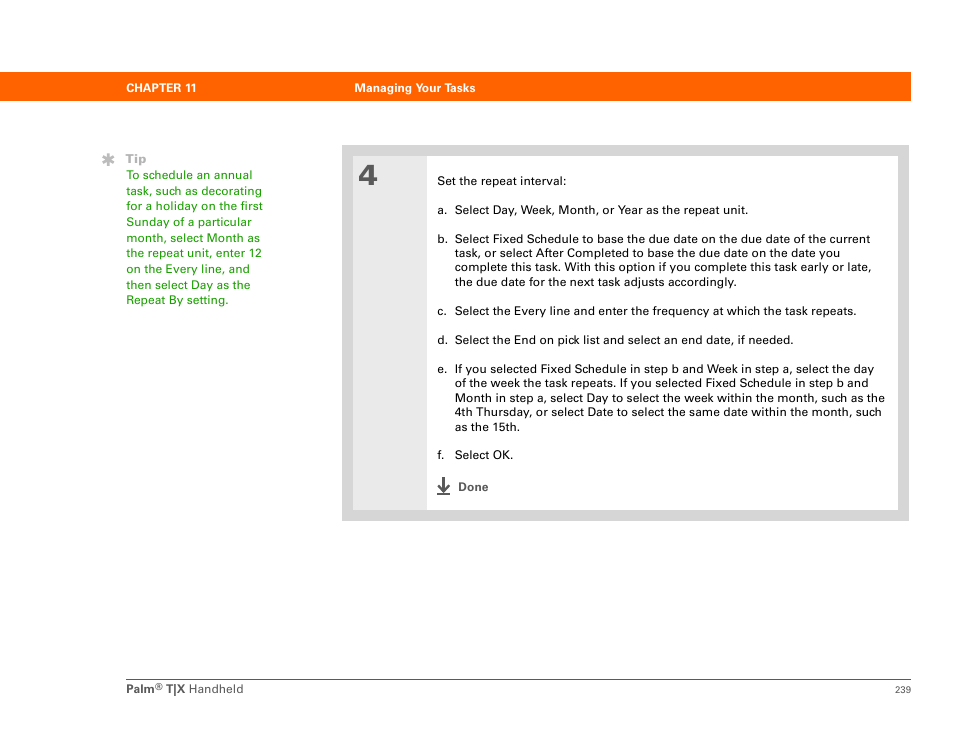 Palm TX User Manual | Page 261 / 690