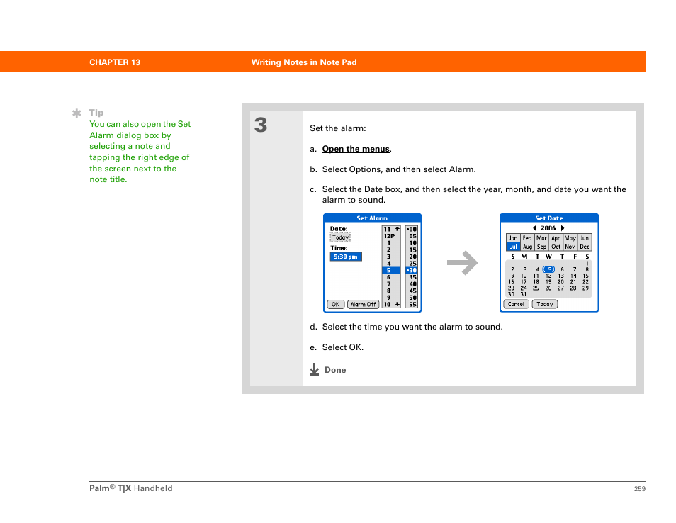 Palm TX User Manual | Page 281 / 690