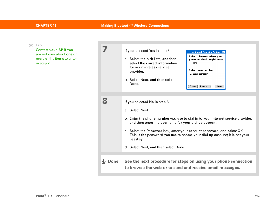 Palm TX User Manual | Page 316 / 690