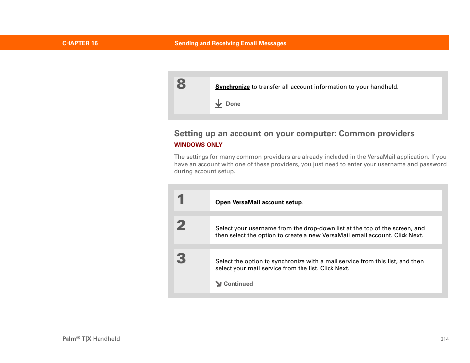 Palm TX User Manual | Page 336 / 690