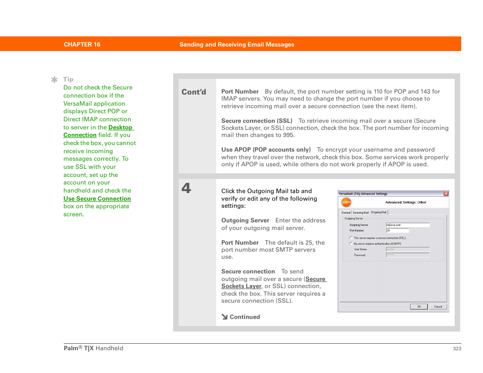 Palm TX User Manual | Page 345 / 690